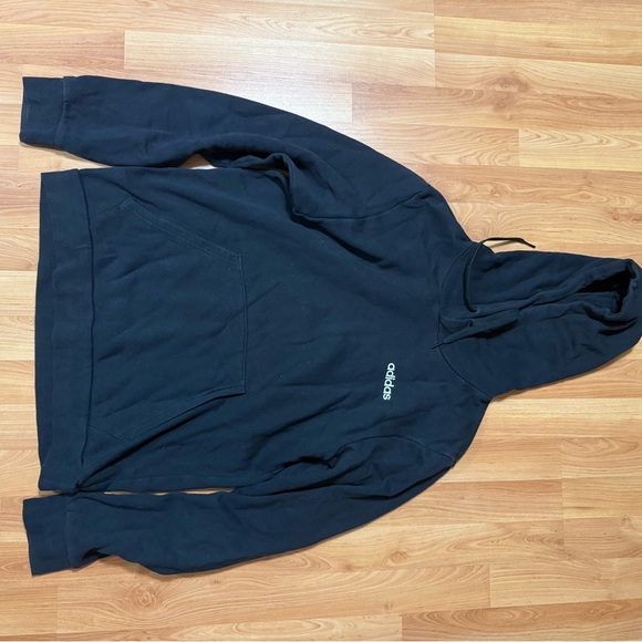Adidas Black Hoodie Size Medium - Picture 2 of 3